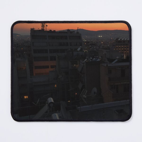 Item preview, Athens City Skyline Nocturnal designed and sold by Carajillo.