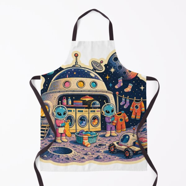 Item preview, Moonbase Laundromat designed and sold by alexrow.