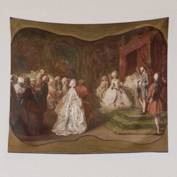 Item preview, The Duke of Valois in his cradle in a lower room designed and sold by SharonTheFirst.