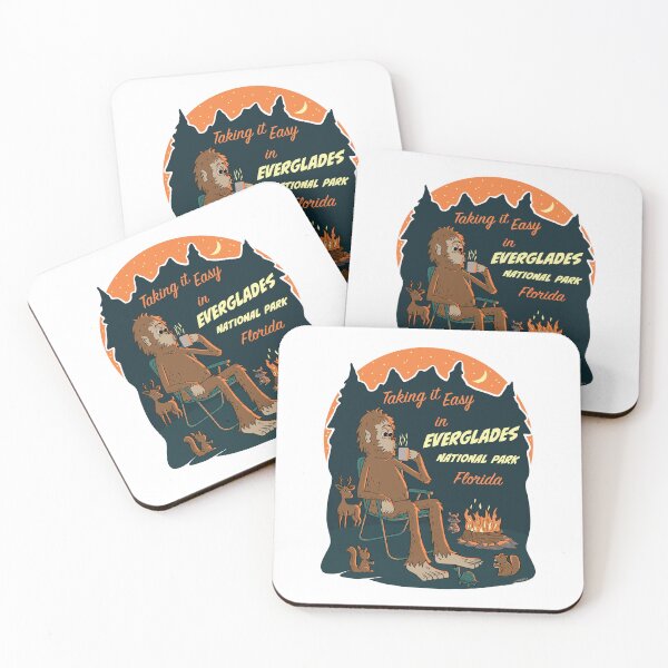 Item preview, Taking It Easy in Everglades National Park Bigfoot designed and sold by John Morris Illustration.