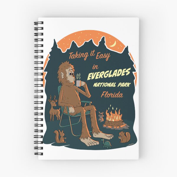 Item preview, Taking It Easy in Everglades National Park Bigfoot designed and sold by John Morris Illustration.