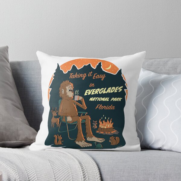 Item preview, Taking It Easy in Everglades National Park Bigfoot designed and sold by John Morris Illustration.