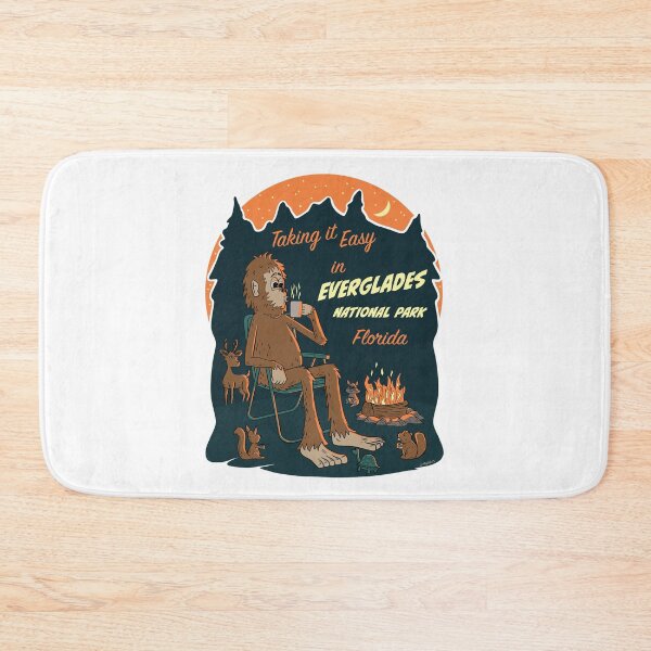 Item preview, Taking It Easy in Everglades National Park Bigfoot designed and sold by John Morris Illustration.