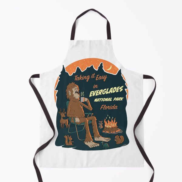 Item preview, Taking It Easy in Everglades National Park Bigfoot designed and sold by John Morris Illustration.