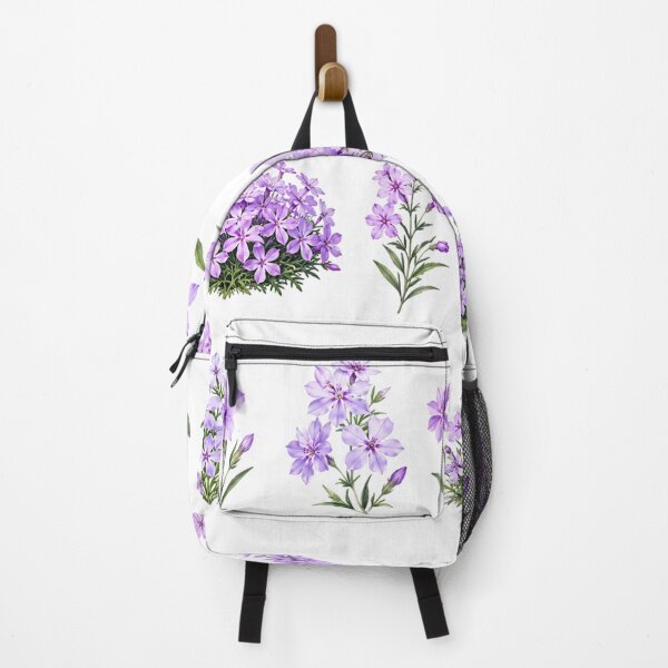 Item preview, Purple Creeping Phlox Wildflowers Botanical Set Aesthetic designed and sold by Rehnair.