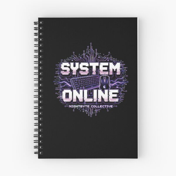 Item preview, System Online – Purple PC Gaming designed and sold by nightbytecollective.