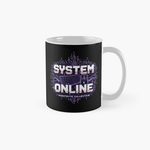 Item preview, System Online – Purple PC Gaming designed and sold by nightbytecollective.