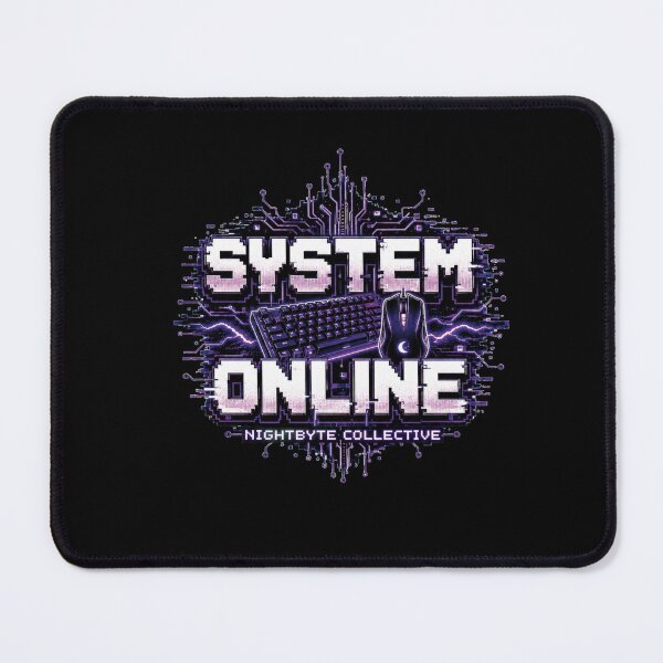 Item preview, System Online – Purple PC Gaming designed and sold by nightbytecollective.