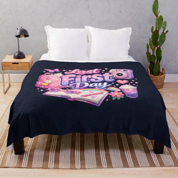 Item preview, Last First Day – Y2K Retro Vintage Girls Senior Back to School Trendy Typography Gift designed and sold by Artycom.
