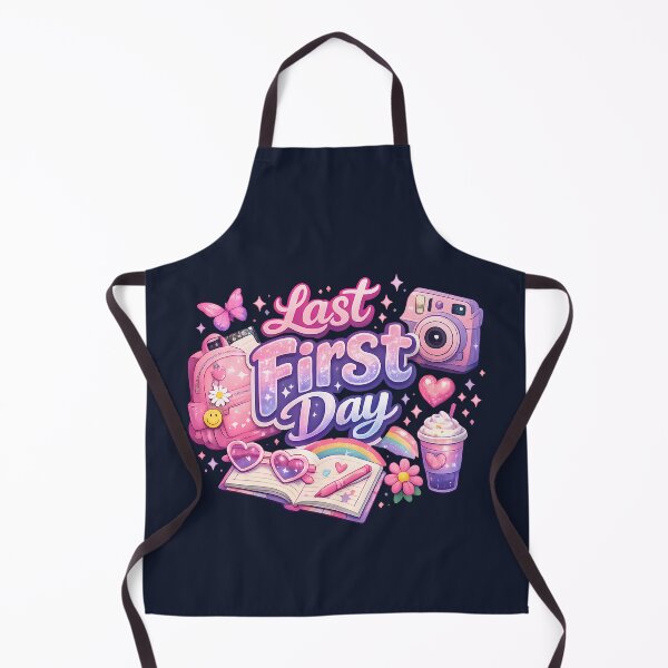 Item preview, Last First Day – Y2K Retro Vintage Girls Senior Back to School Trendy Typography Gift designed and sold by Artycom.
