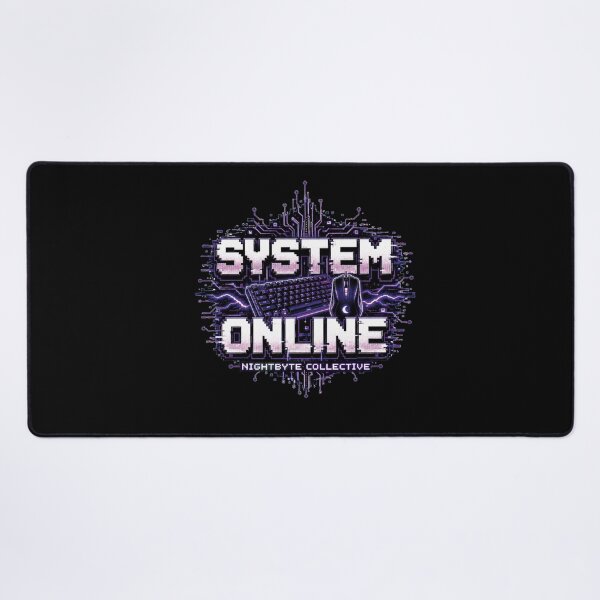 Item preview, System Online – Purple PC Gaming designed and sold by nightbytecollective.
