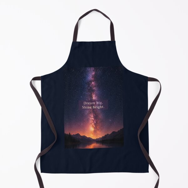 Item preview, Dream Big, Shine Bright – Inspirational Galaxy Wall Art designed and sold by nouhaZN.