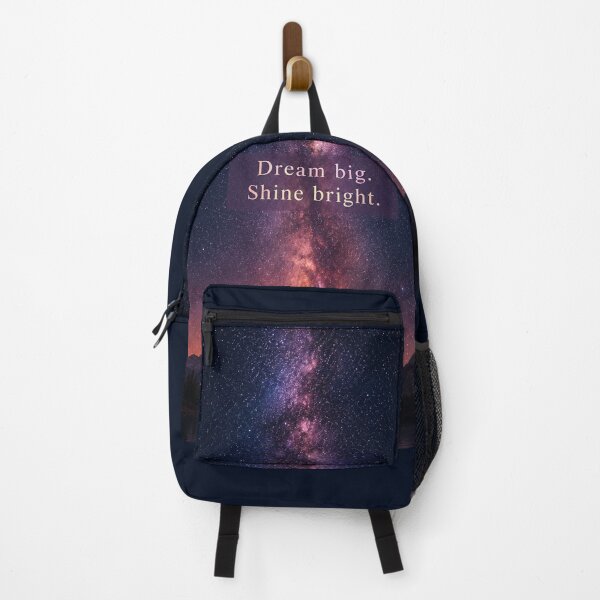 Item preview, Dream Big, Shine Bright – Inspirational Galaxy Wall Art designed and sold by nouhaZN.