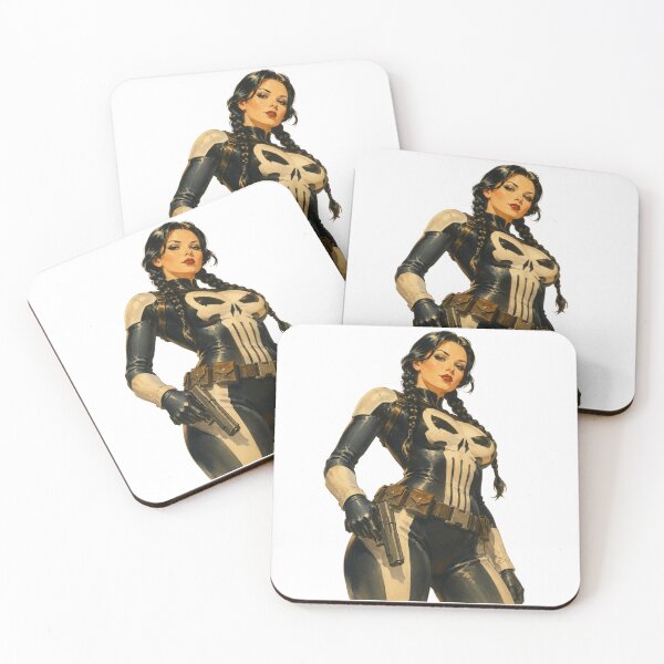 Item preview, Criminal hunter  Pin Up | Marvel Vintage Femme Fatale Fan Art designed and sold by Cosplayvintage.