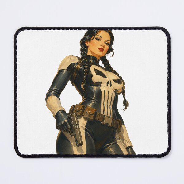 Item preview, Criminal hunter  Pin Up | Marvel Vintage Femme Fatale Fan Art designed and sold by Cosplayvintage.
