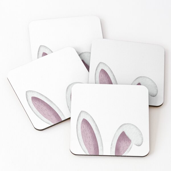 Item preview, Minimalist Bunny Ears – Cute Watercolor Rabbit Aesthetic designed and sold by NOUURRRR.