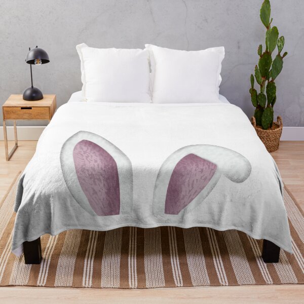 Item preview, Minimalist Bunny Ears – Cute Watercolor Rabbit Aesthetic designed and sold by NOUURRRR.