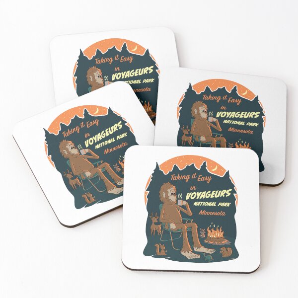 Item preview, Taking It Easy in Voyageurs National Park Bigfoot designed and sold by John Morris Illustration.