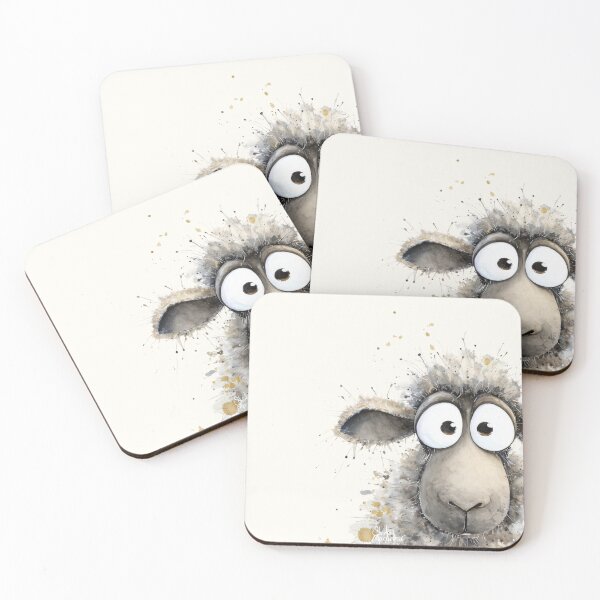 Item preview, Gorgeous Sheep ' Nosey Felicity’ BY SHiRLeY MacARTHuR designed and sold by Shirley MacArthur Art.