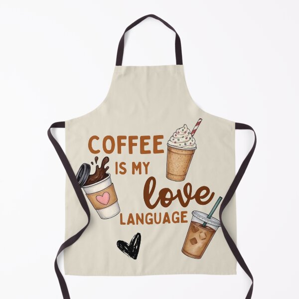 Item preview, Coffee Is My Love Language | Cozy Coffee Lover Illustration designed and sold by Palette & Hue.