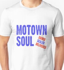 Motown Soul Signed Sealed Delivered Unisex T-Shirt