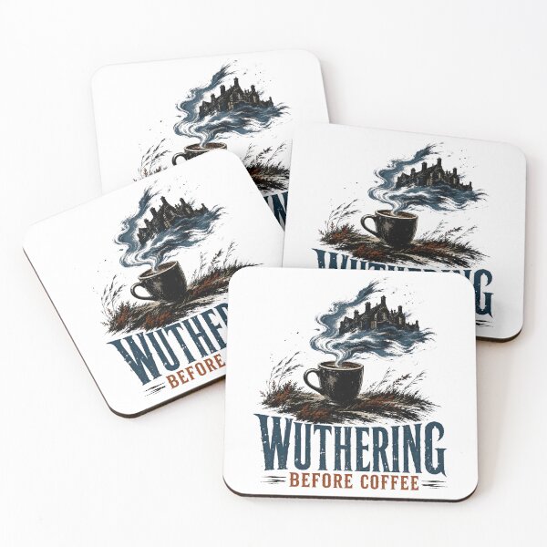 Item preview, Wuthering Heights – Moors Before Coffee designed and sold by Fenay Designs.