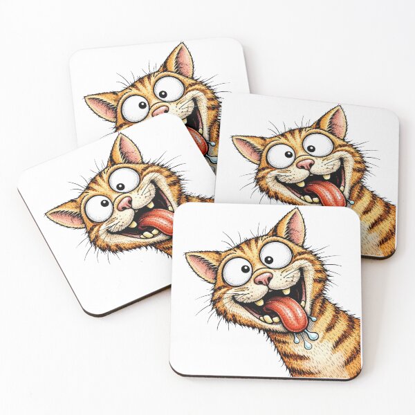 Item preview, Funny Crazy Cat designed and sold by Sed94.