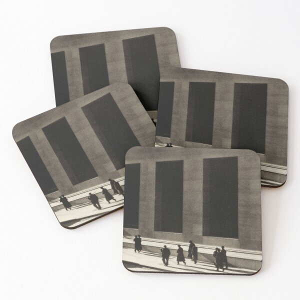 Item preview, Wall Street by Paul Strand, circa 1915 vintage New York black and white photograph with sepia tones designed and sold by Astrid Arkhangelsky.