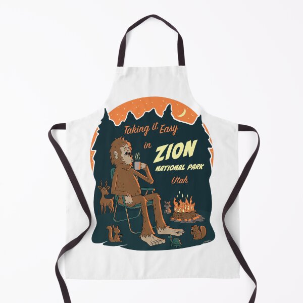 Item preview, Taking It Easy in Zion National Park Bigfoot designed and sold by John Morris Illustration.