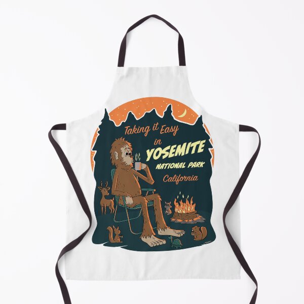 Item preview, Taking It Easy in Yosemite National Park Bigfoot designed and sold by John Morris Illustration.