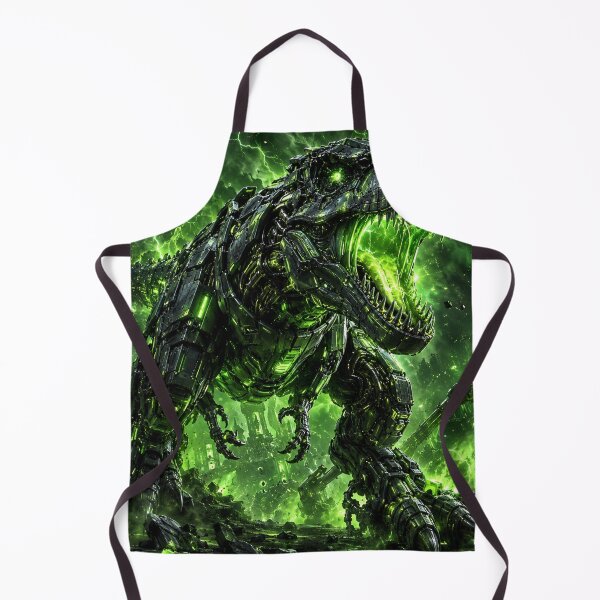 Item preview, Neon Cyber T-Rex Toxic Rampage designed and sold by MWprint.