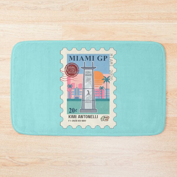 Item preview, F1 MIAMI GP US 2026 Stamp Poster - Winner Kimi designed and sold by Pink Polar F1.