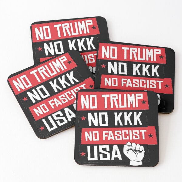 Item preview, No Trump No KKK No Fascist USA designed and sold by GaffaDesigns.
