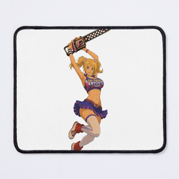 Item preview, Chainsaw Cheerleader Zombie Hunter | Horror Game Fan Art | Classic Western Animation Style designed and sold by Hollow Moon Studios..