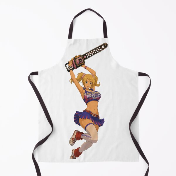 Item preview, Chainsaw Cheerleader Zombie Hunter | Horror Game Fan Art | Classic Western Animation Style designed and sold by Hollow Moon Studios..
