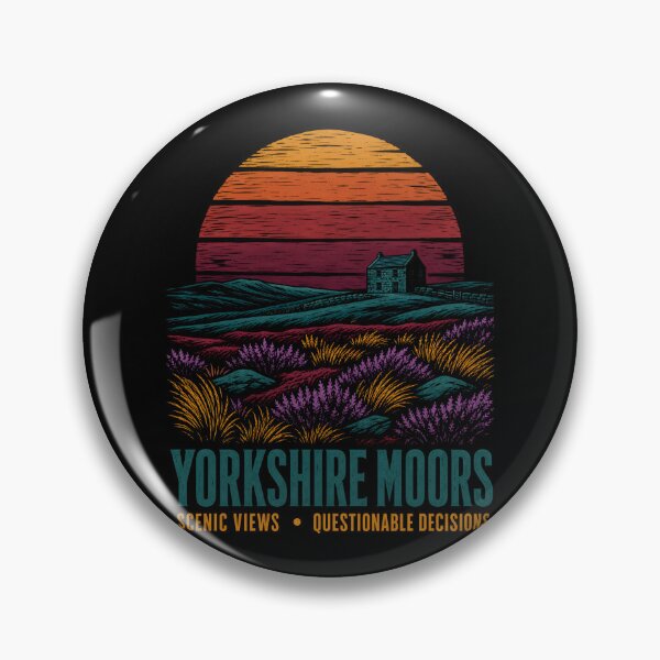 Item preview, Wuthering Heights & Jane Eyre – Yorkshire Moors designed and sold by Fenay Designs.
