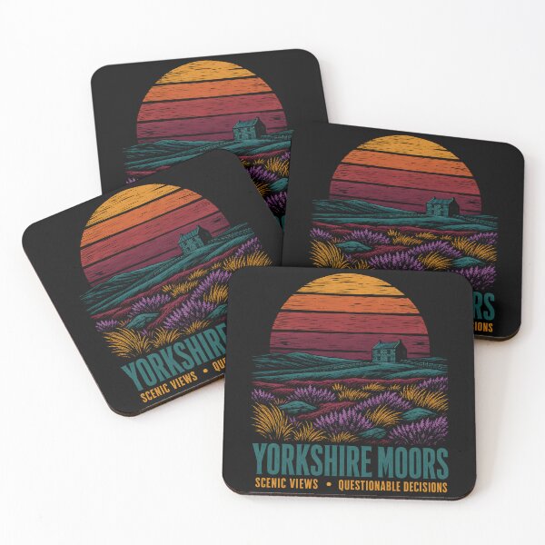 Item preview, Wuthering Heights & Jane Eyre – Yorkshire Moors designed and sold by Fenay Designs.