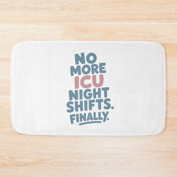 Item preview, No More ICU Night Shifts Finally Retired ICU Nurse Gift Funny Retirement designed and sold by KiwyStudio.
