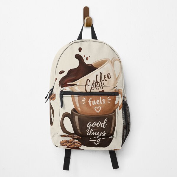 Item preview, Coffee Fuels Good Days | Cozy Coffee Cup Stack for National Coffee Day designed and sold by Palette & Hue.