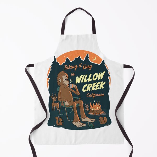 Item preview, Taking It Easy in Willow Creek California Bigfoot designed and sold by John Morris Illustration.