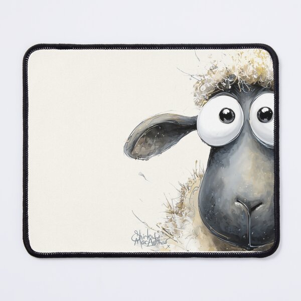 Item preview, Gorgeous Sheep ' Nosey Fluff Berry’ BY SHiRLeY MacARTHuR designed and sold by Shirley MacArthur Art.