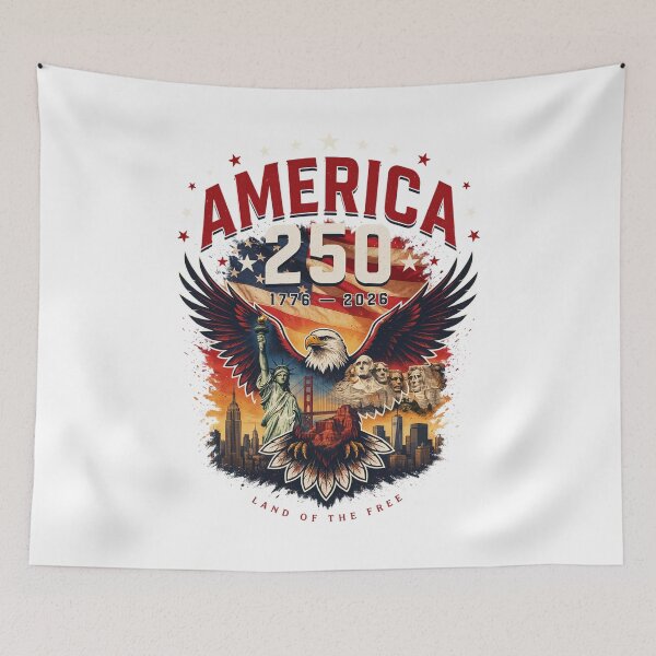 Item preview, America 250 Semiquincentennial Statue of Liberty 1776-2026 Vintage USA Tee v1 designed and sold by DarylWelsh2024.