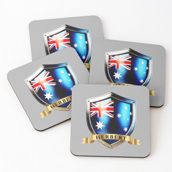 Item preview, Herbert Australian Heritage Crest Shield designed and sold by Highlandkings.