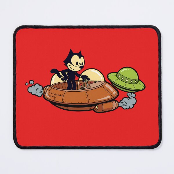 Item preview, Felix the Cat Vintage 60s Space Adventure UFO designed and sold by infinitearte.