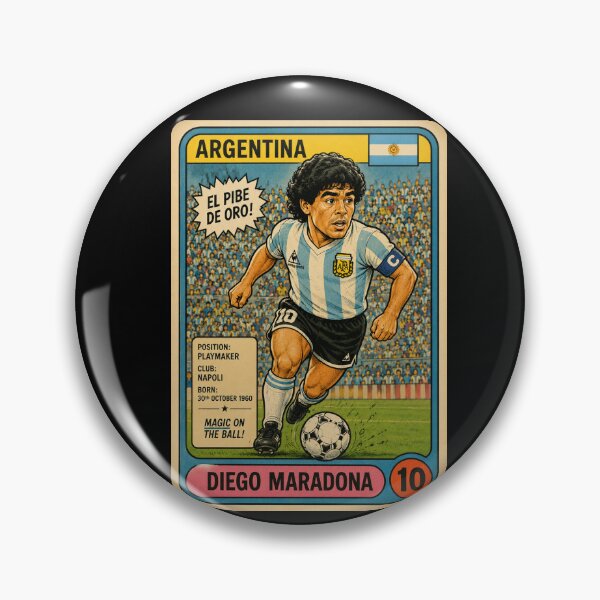 Item preview, Diego Maradona Trading Card designed and sold by halibutgoatramb.