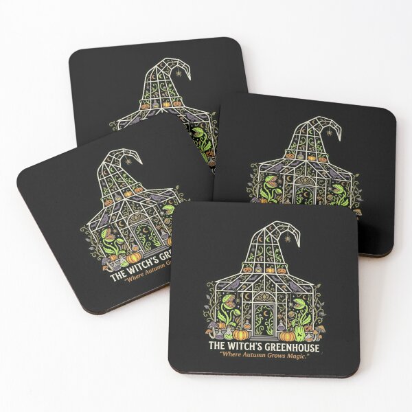 Item preview, The Witch's Greenhouse Halloween Artwork | Premium Gothic Design designed and sold by Amr Darwish Graphic designer.