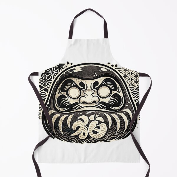 Item preview, Japanese Daruma Doll Ukiyo-e Good Luck Art designed and sold by SokoSkate.