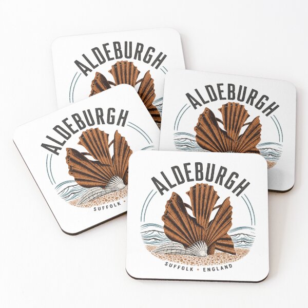 Item preview, Aldeburgh Suffolk England Seaside Scallop Beach Walks designed and sold by JackCurtis1991.
