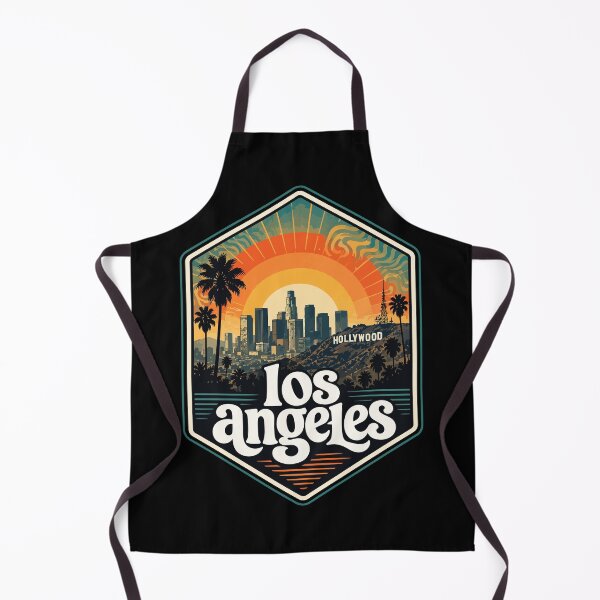 Item preview, Hollywood Los Angeles California Retro Trippy Travel designed and sold by TomFrontierArt.