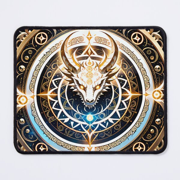 Item preview, Divine Dragon Crest with Golden Mystic Circle. designed and sold by MissYouONLY.